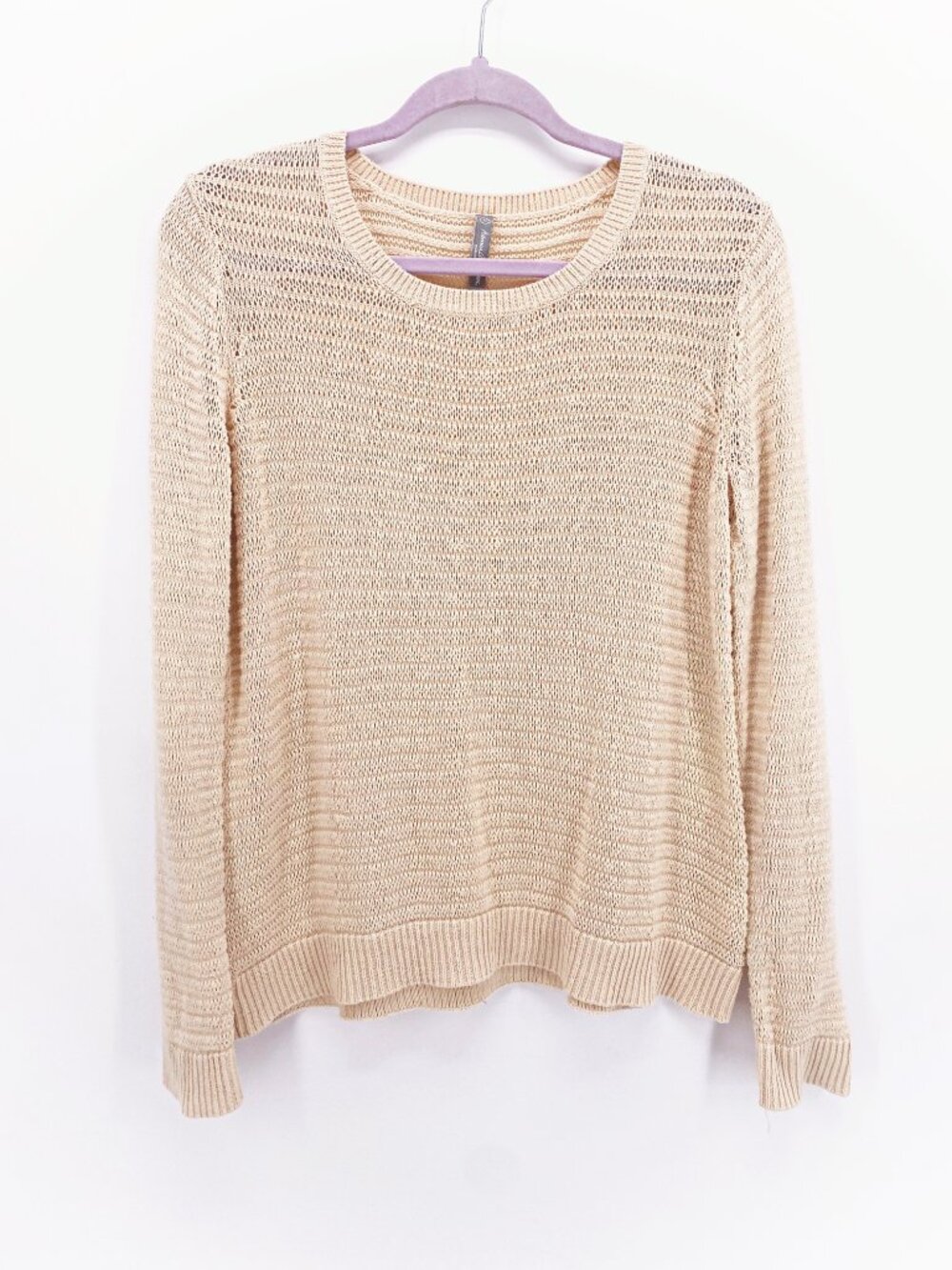Hanna Andersson Cotton Open Knit Sweater